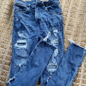 abercrombie and fitch women’s size 2 jeans high waist